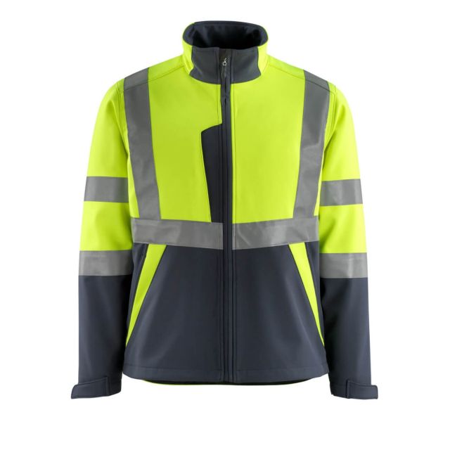 Mascot Kiama Hi-Vis Gul Softshell Jakke Klasse 2