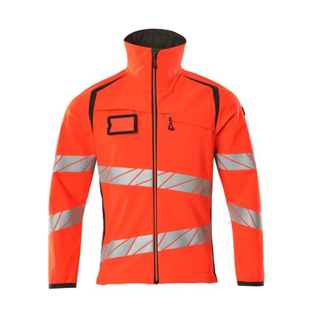 Mascot Softshell jakke - Hi-vis rød