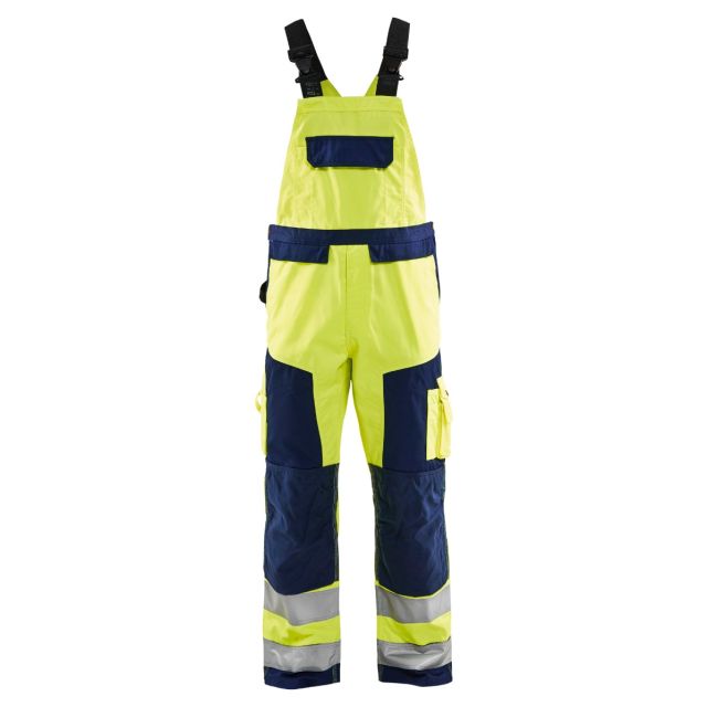 Blåklæder Hi-vis overall - Gul/Marine