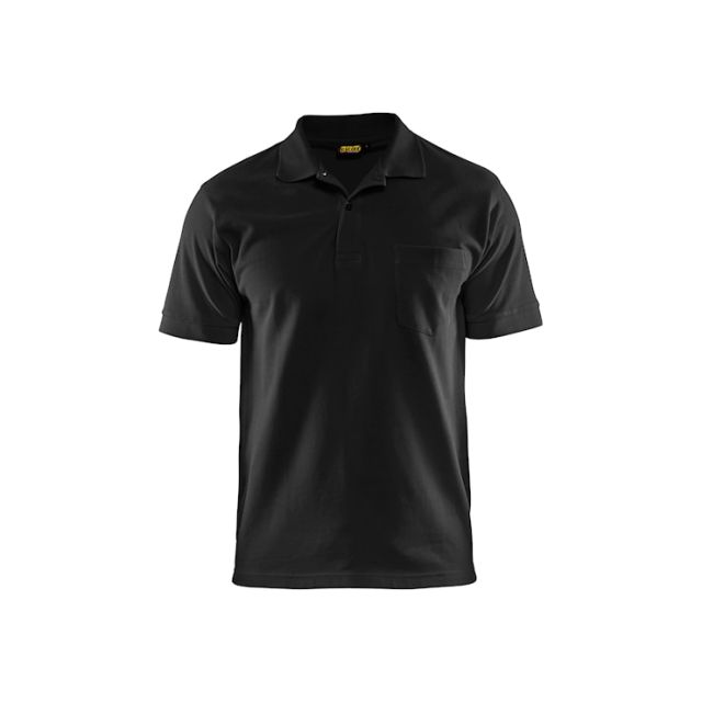 Blåklæder Poloshirt Sort