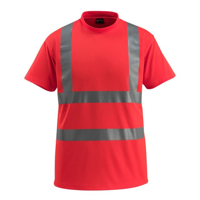 Mascot T-shirt Hi-vis rød