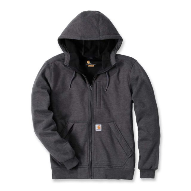 Carhartt wind fighter hættetrøje - mørk grå