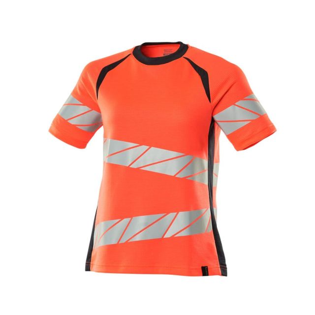 MASCOT T-Shirt Dame Hi/Vis Orange/Mørk Marine