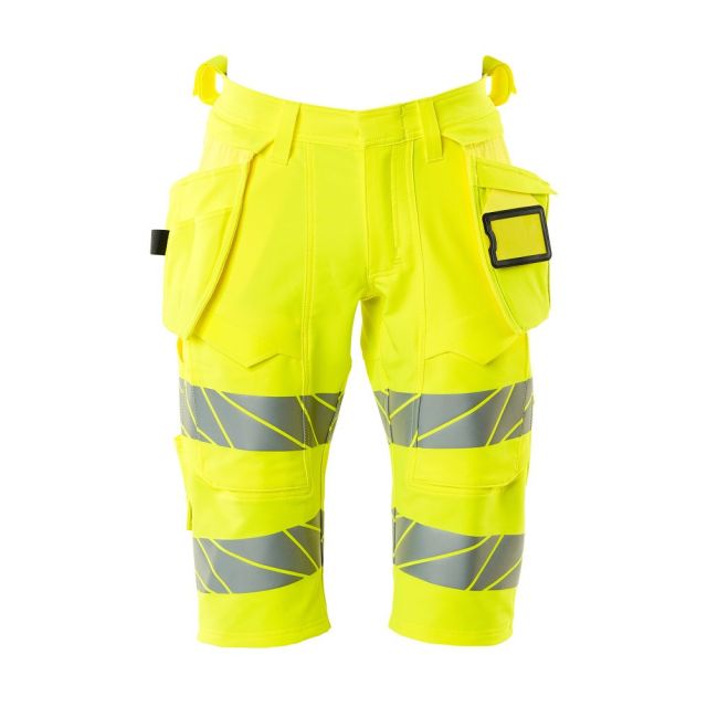 MASCOT Shorts lange med Hængelommer Hi-Vis Gul