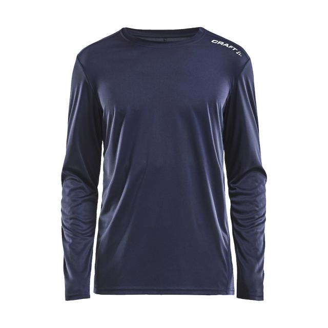 Craft Rush L/Æ Tee Herremodel Blå