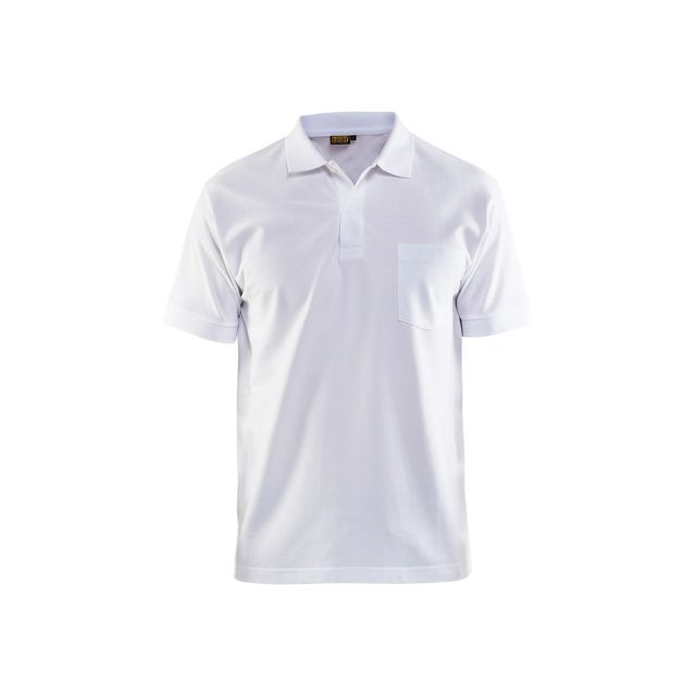 Blåklæder Poloshirt Hvid
