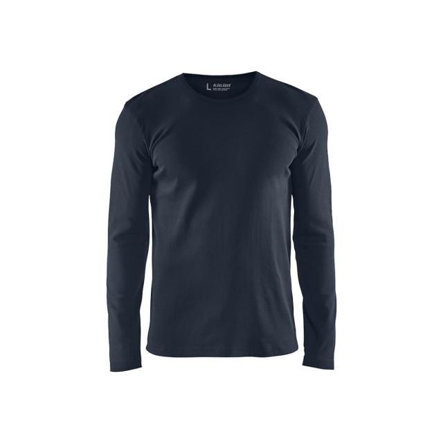 Blåklæder L/Æ T-Shirt Marine Blå