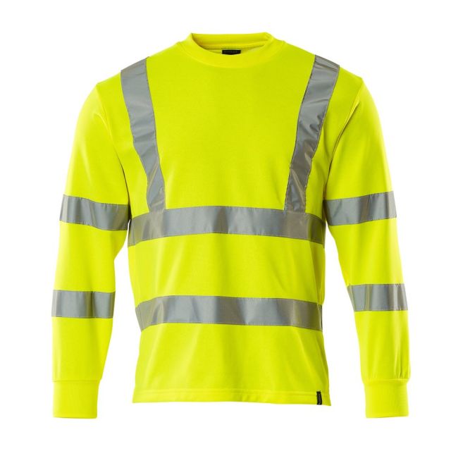 MASCOT Sweatshirt Klassisk Pasform Hi-Vis Gul