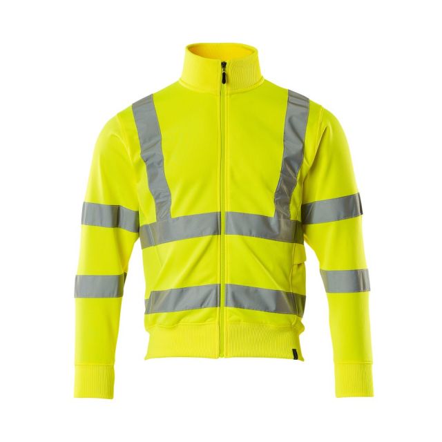 MASCOT Sweatshirt Med Lynlås Moderne Pasform Hi-Vis Gul