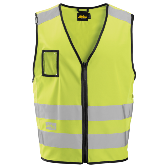 Snickers Hi-Vis Gul Vest Klasse 2