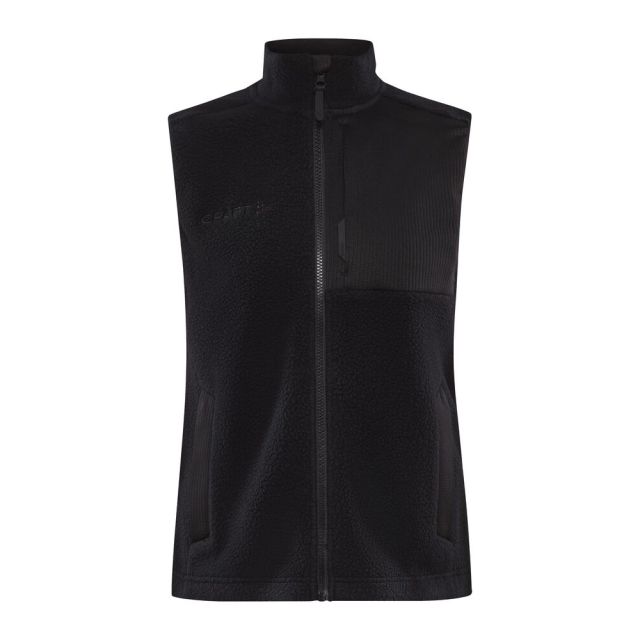 ADV Explore pile Fleece Vest Dame Sort 