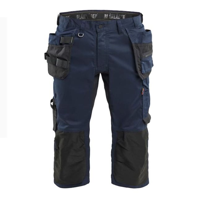 Blåklæder Håndværker Knickers Med Stretch Mørk Marine