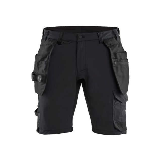 Blåkläder Håndværkershorts 4-Vejs Stretch Sort