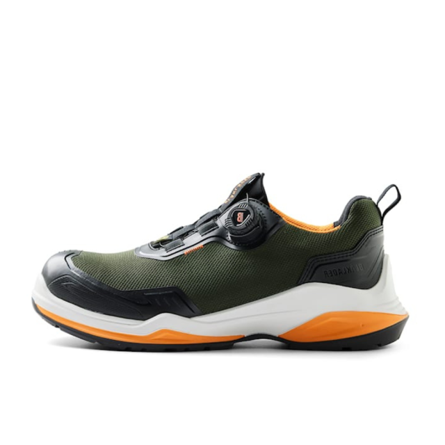 Blåkläder Striker Sikkerhedssko S3S - Skovgrøn/Rust