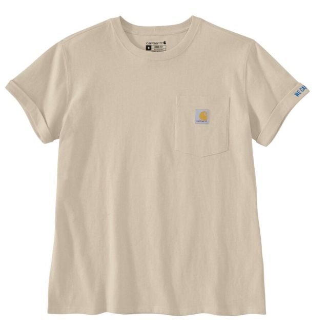 Carhartt Dearborn Loose T-Shirt/Woman Oat-Milk