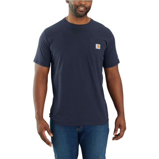 Carhartt Force Pocket T-Shirt Herre Navi
