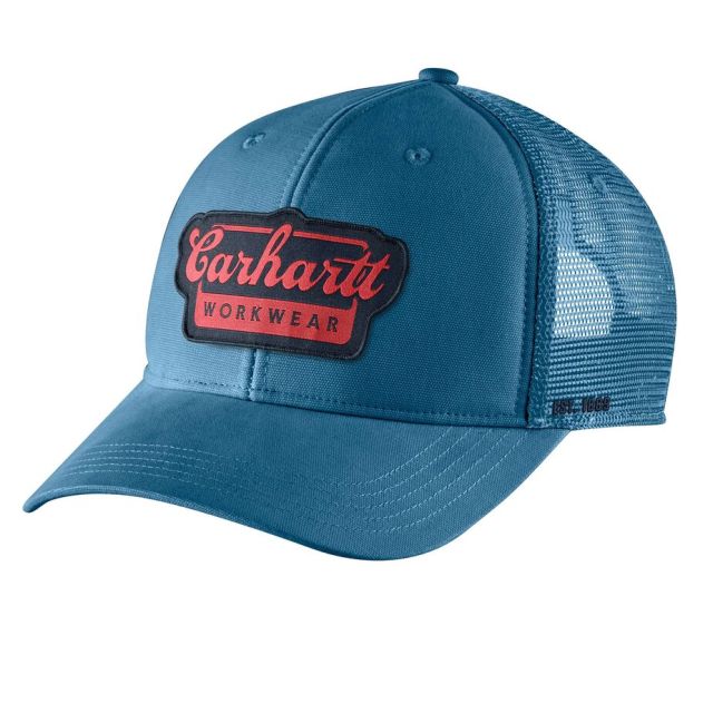 Carhartt Patch Cap Dark-Tranquil-Blue