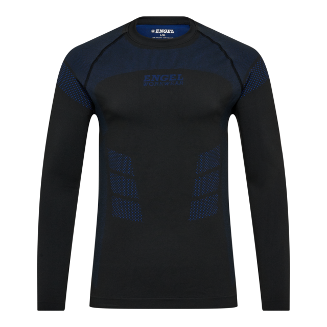 Engel Bambus Sømløs Undertrøje Herre Sort