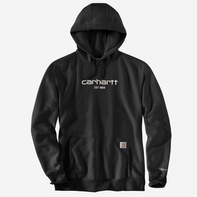 Carhartt force logo sweatshirt - sort