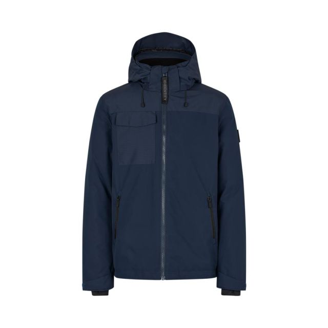 ID Hooded Vinterjakke Navy