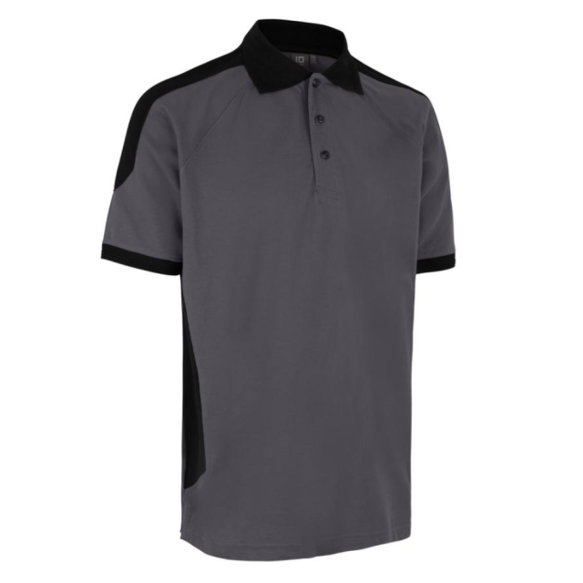 ID PRO Wear poloshirt | kontrast | Silver Grey