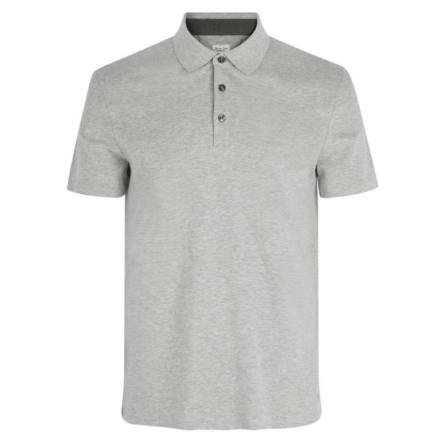 ID SEVEN SEAS Polo Herre Lys Grå Melange