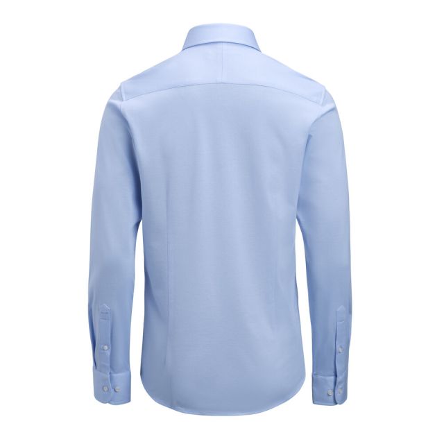 J. Harvest & Frost IB135 Pique Knit Regular Herre Sky Blue