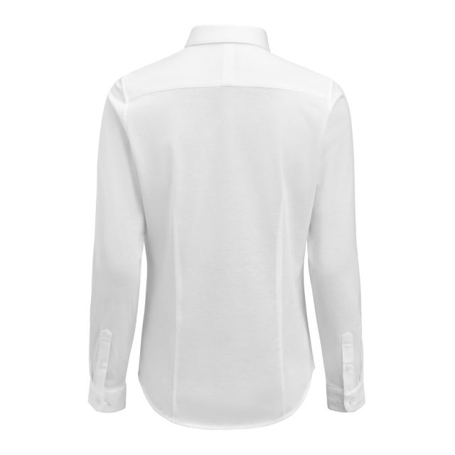 J. Harvest & Frost IB135 Pique Knit Woman Contemporary White