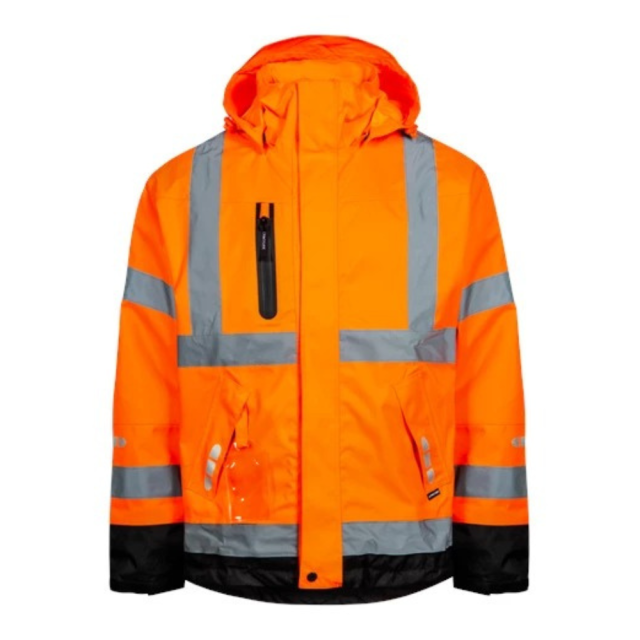 Lyngsøe Regnjakke Hi-Vis Orange