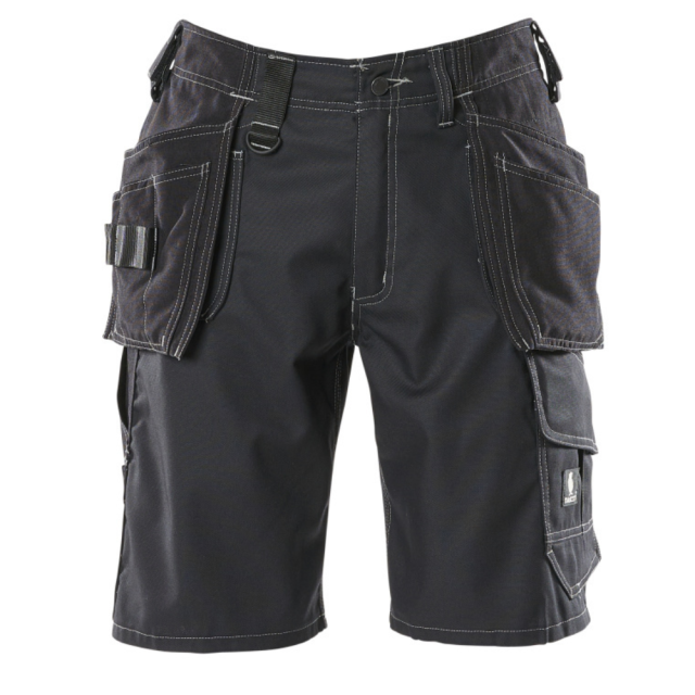 MASCOT Cordura Zafra Håndværkershorts M. Hængelommer Sort