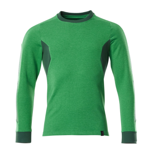 MASCOT Premium Sweatshirt Herre Græsgrøn