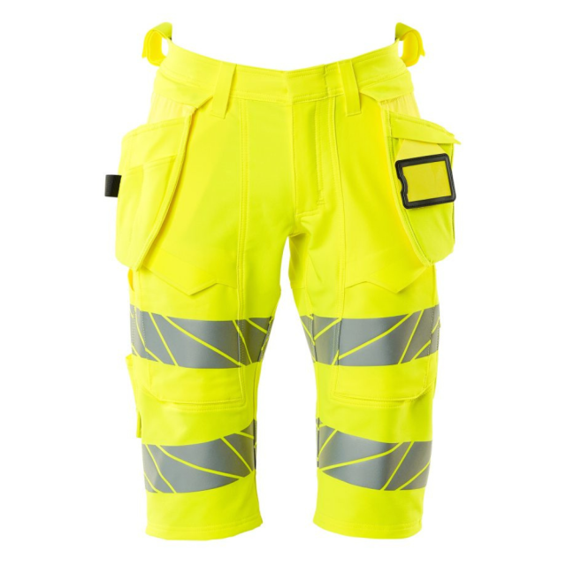 MASCOT Shorts lange med Hængelommer Hi-Vis Gul
