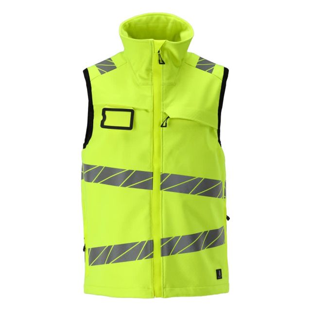 MASCOT Softshell Vest Hi-Vis Gul