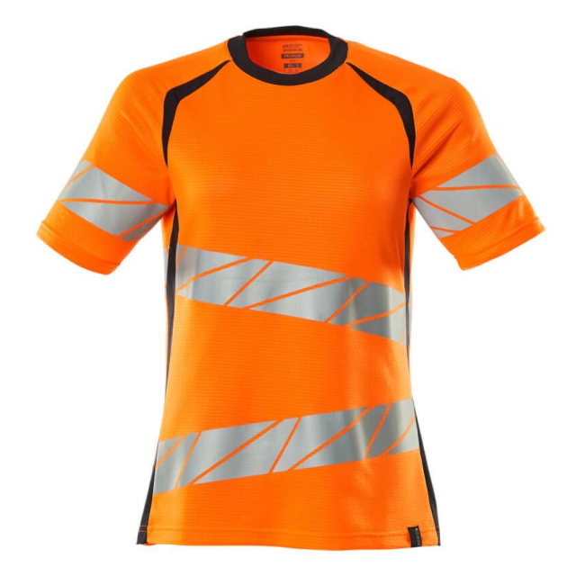 MASCOT T-shirt Herre Hi-Vis Orange/Mørk Antracit