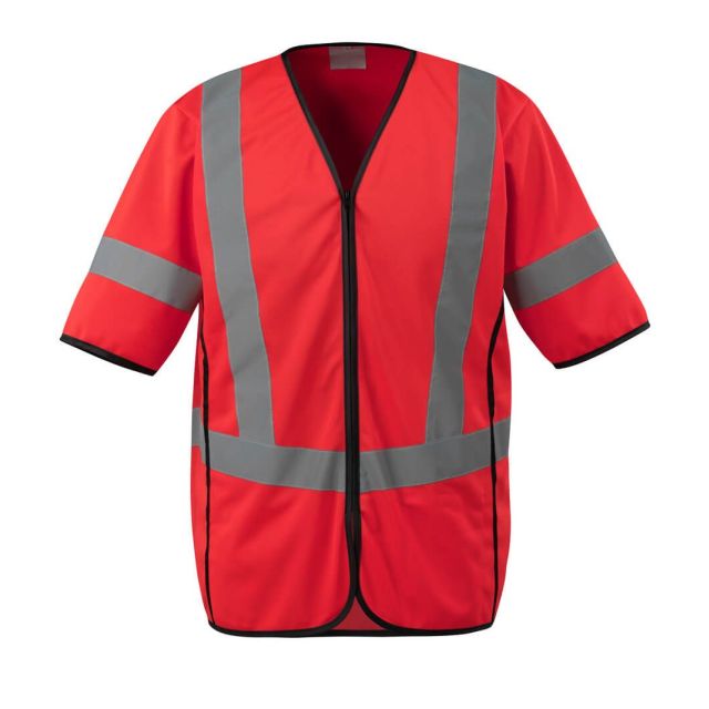 MASCOT Trafikvest Hi-Vis Rød