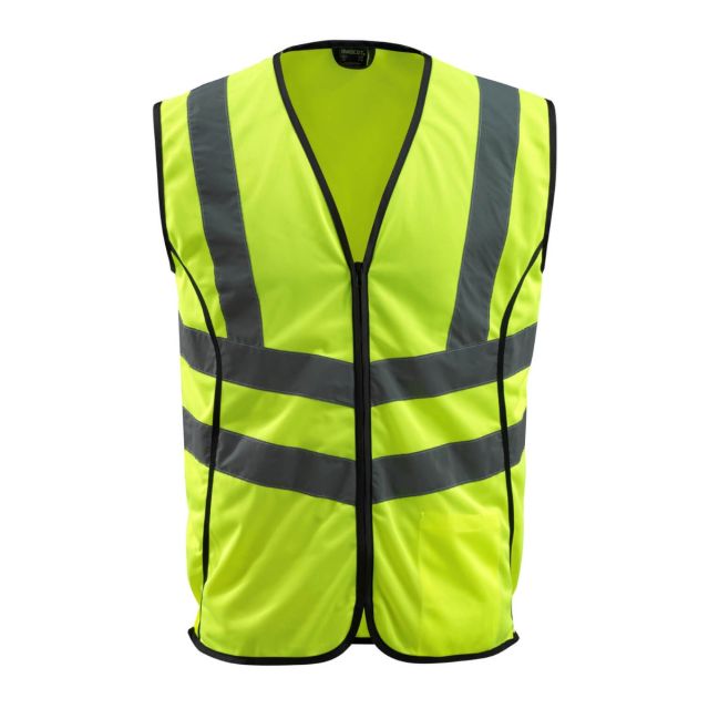 MASCOT Trafikvest M/Lynlås Hi-Vis Gul