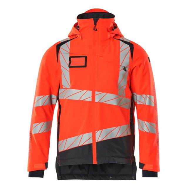 MASCOT Vinterjakke Hi-Vis Rød/Mørk Marine