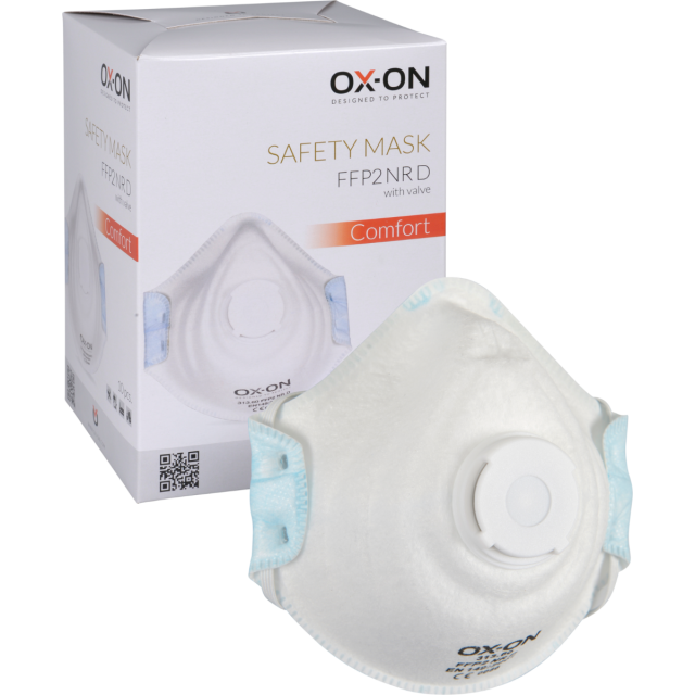 OX-ON Mask FFP2 NR D w/ Valve Comfort