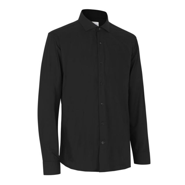 SEVEN SEAS Hybrid shirt | modern | sort