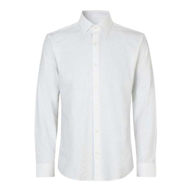 SEVEN SEAS Hybrid shirt | slim | Hvid 
