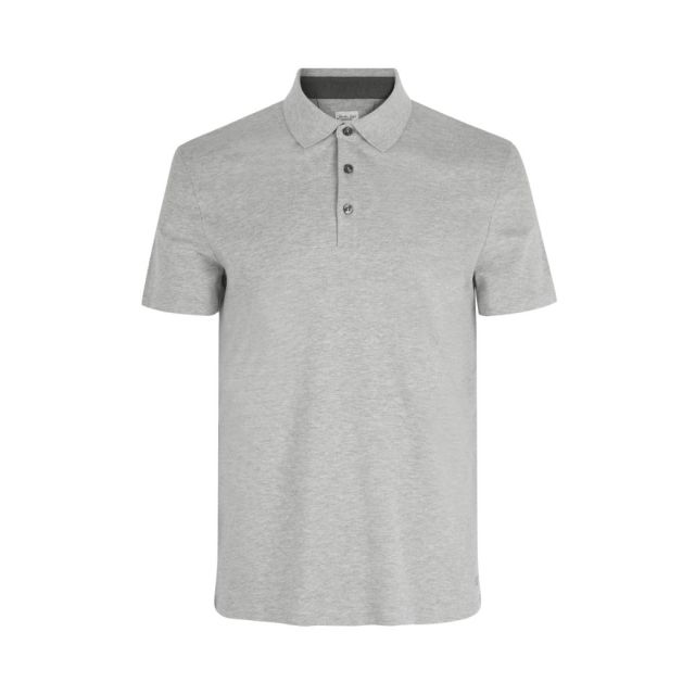 SEVEN SEAS Polo Grå Melange
