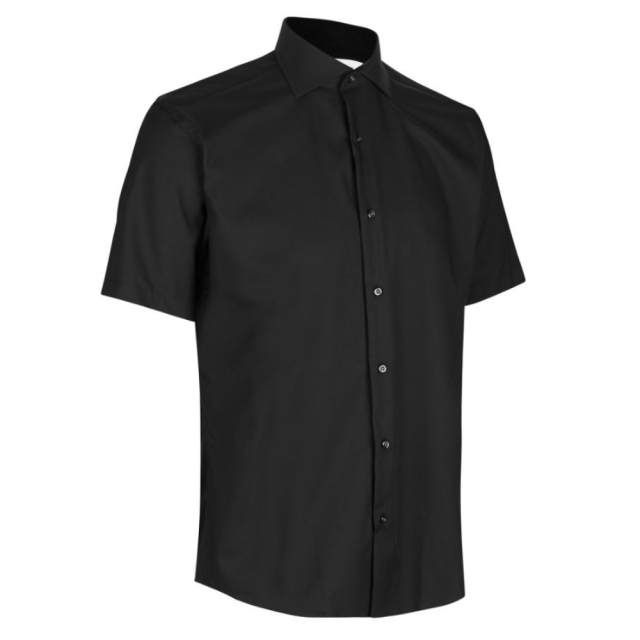 SEVEN SEAS Skjorte K/Æ Herre Sort