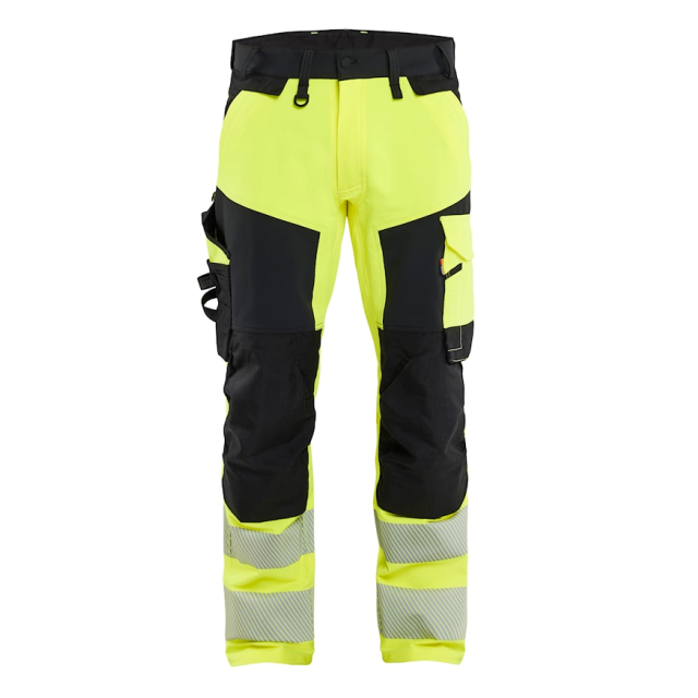 Blåkläder High Vis Buks 4-vejs Stretch - High Vis Gul/Sort