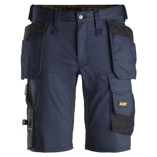 Snickers Stretch shorts med hylsterlommer - navy