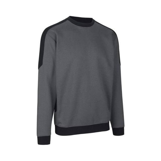 ID PRO Wear sweatshirt | kontrast | Silver grey