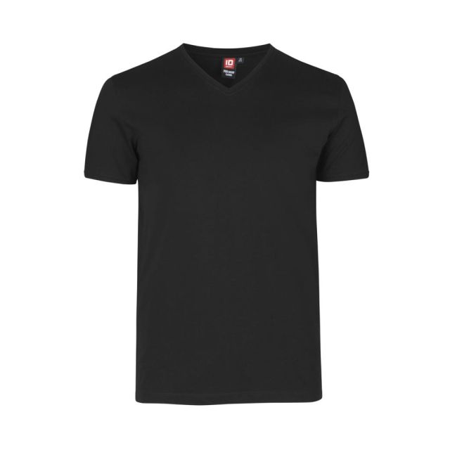 ID PRO Wear CARE T-shirt | V-hals - sort