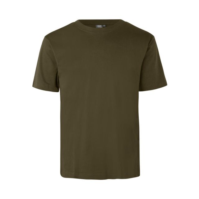 ID Time T-Shirt Olivengrøn