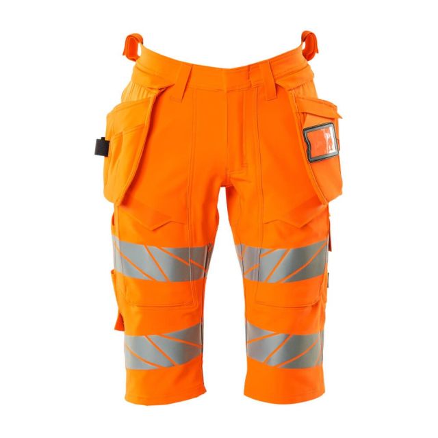 Mascot Shorts, lange med hængelommer - hi-vis