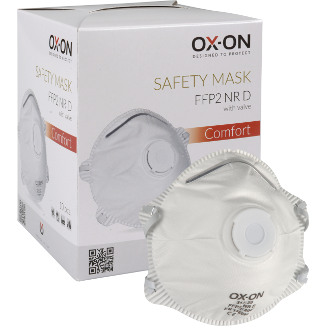 OX-ON Maske FFP2NR D W/valve.