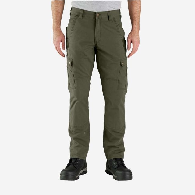 Carhartt ripstop cargo arbejdsbukser - army